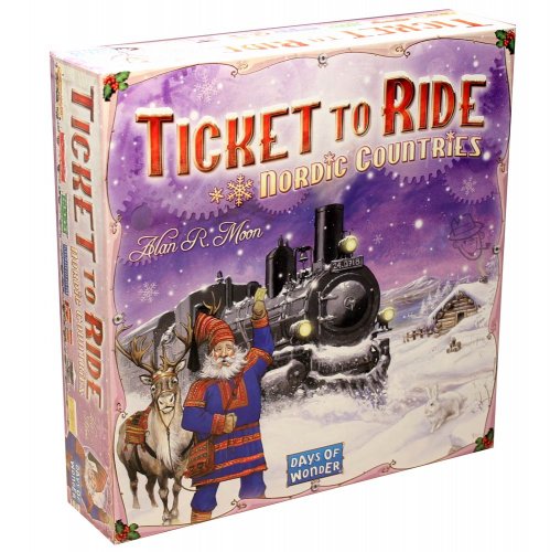 Настольная игра - Настільна гра Ticket to Ride: Nordic Countries (Квиток на потяг: Північні Країни) ENG
