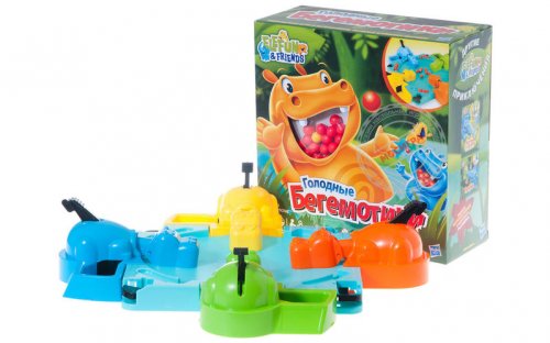 Настольная игра - Настільна гра Голодні бегемотики ( Hungry Hippo's)