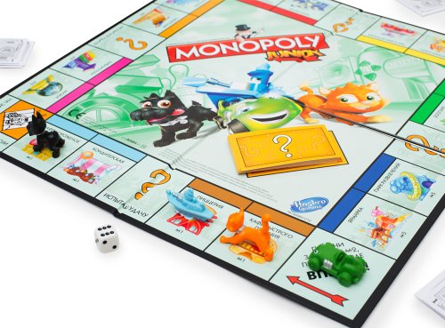 Настольная игра - Настільна гра Монополія для Дітей (Monopoly Junior, Моя перша Монополія)