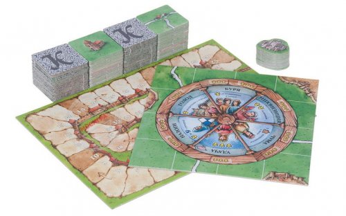 Настольная игра - Настільна гра Каркассон. Колесо фортуни (Carcassonne: Wheel Of Fortune)