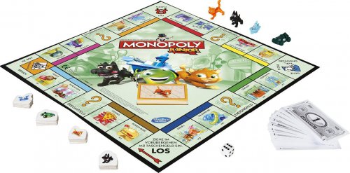 Настольная игра - Настільна гра Монополія для Дітей (Monopoly Junior, Моя перша Монополія)