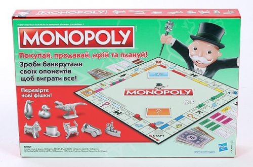 Настольная игра - Настільна гра Монополія Україна (Monopoly)