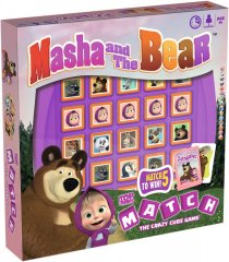 Настольная игра - Настільна гра Top Trumps Match Masha and the Bear ENG