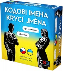 Настольная игра - Настільна гра Кодові Імена: Двомовна версія. Чеська та українська CZE/UKR