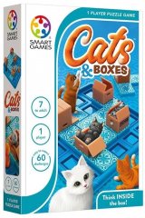 Настольная игра - Настільна гра Коти в коробках ENG + QRкод з українськими правилами