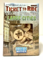 Настольная игра - Настільна гра Ticket to Ride: Legends of the West - Large Cities Доповнення