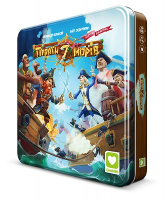 Настольная игра Пірати 7 Морів (Пираты 7 Морей) (Pirates of the 7 Seas) UKR