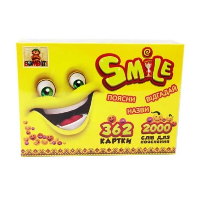 Настільна гра Смайл (Smile) UKR