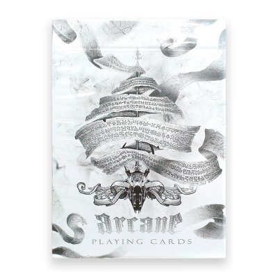 Гральні Карти Ellusionist Arcane White Playing Cards