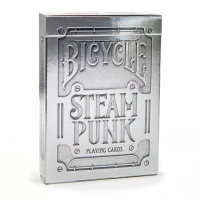 Игральные Карты Bicycle Steampunk Playing Cards Silver