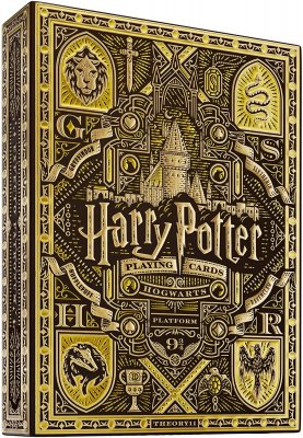 Игральные Карты Theory11 Harry Potter Hufflepuff Edition (Гарри Поттер Хаффлпафф) Yellow