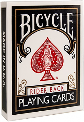 Гральні Карти Bicycle Rider Back Black