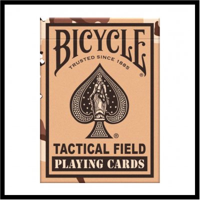 Игральные Карты Bicycle Tactical Field v2 std.index brown