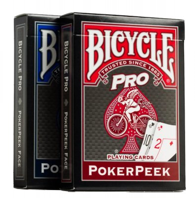 Гральні карти  Bicycle Pro PokerPeek BLUE/RED