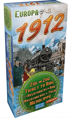 Доповнення Ticket to Ride: Європа 1912.  ENG
