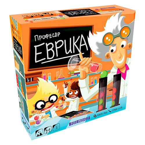 Настольная игра - Настільна гра Професор Еврика (Dr. Eureka, Доктор Еврика)