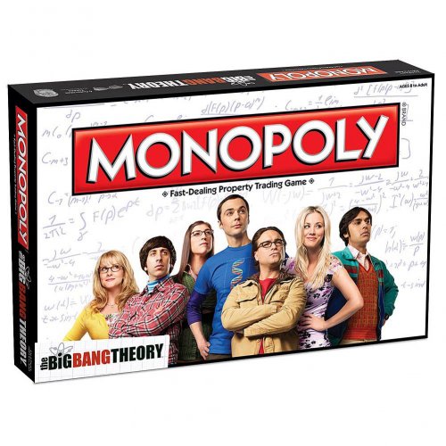 Настольная игра - Настольная игра Monopoly The Big Bang Theory Edition (Монополия Теория Большого Взрыва)