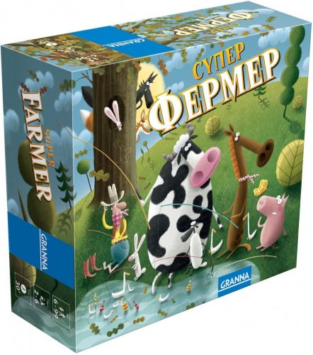 Настольная игра - Настільна гра Супер Фермер Міні-версія (Super Fermer, Компакт)