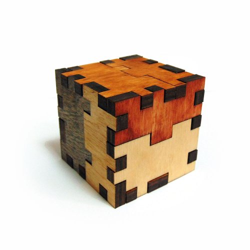Головоломка - Дерев'яна 3D-головоломка Куб-Мучитель