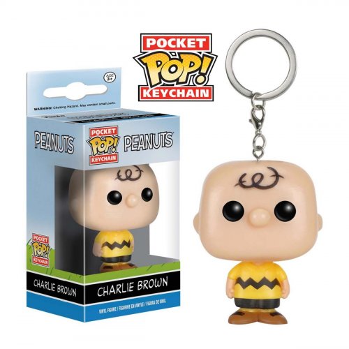 Pocket POP! Брелок: Peanuts: Charlie Brown (Pocket POP! Keychain: Чарлі Браун)