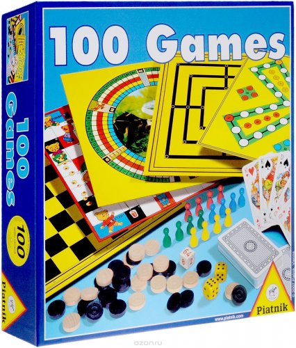 Настольная игра - Настольная игра 100 Games (100 в 1)