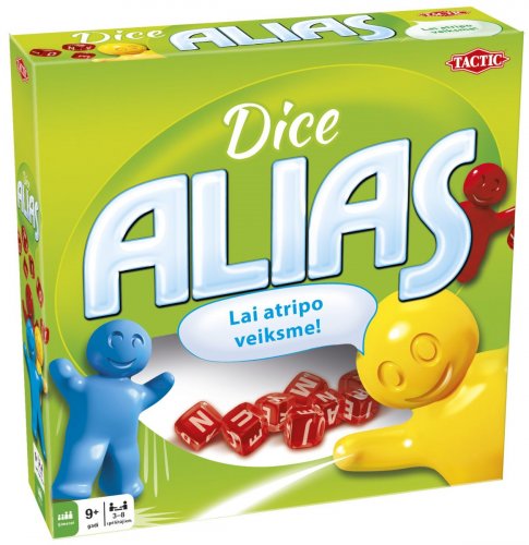 Настольная игра - Alias Dice (Алиас с Кубиками) (Элиас)