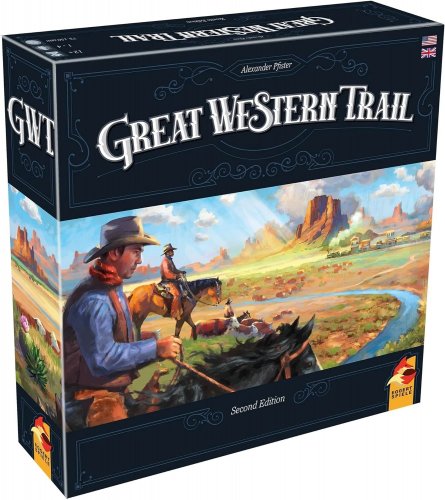 Настольная игра - Великий Західний Шлях (Великий Западный Путь, Great Western Trail)