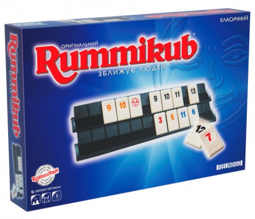 Настольная игра - Настільна гра Rummikub (Руммікуб)