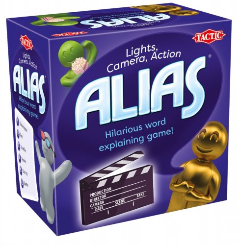 Настольная игра - Настільна гра Snack Alias Lights, Camera, Action (Еліас Світло, Камера, Мотор) ENG