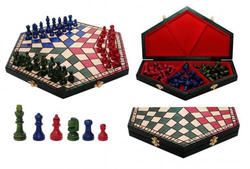 Настільна гра Шахи ДЛЯ Трьох (Chess) 316201