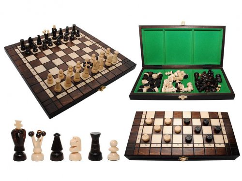 Настільна гра Шахи + Шашки (Chess) 316501