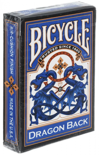 Игральные карты - Гральні Карти Bicycle Dragon Back Blue