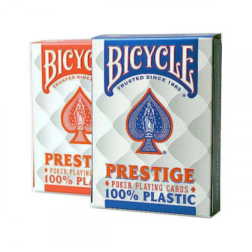 Аксессуары - Пластиковые Игральные Карты Bicycle Prestige Playing Cards 100%