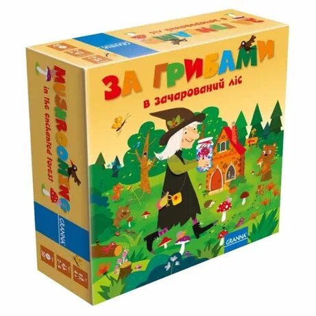 Настольная игра - За грибами в зачарований ліс UKR