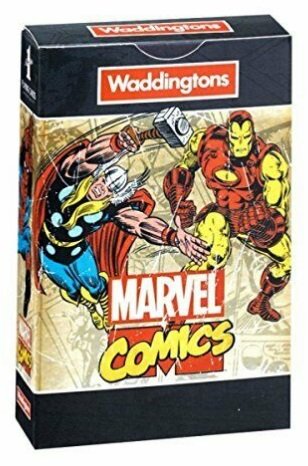 Игральные карты - Игральные карты Waddingtons Marvel Comic Retro