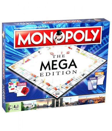 Настольная игра - Настільна гра Mega Monopoly (Мега Монополія) ENG