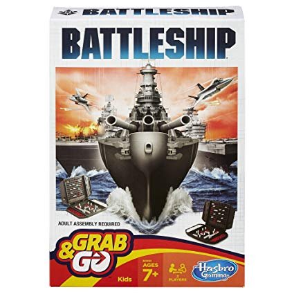 Настольная игра - Морской бой. Компакт (Battleship Travel HASBRO)
