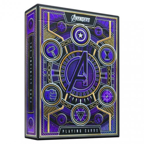Игральные карты - Игральные Карты Theory11 Avengers: Infinity Saga (Мстители)