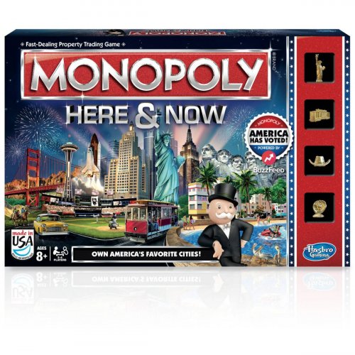 Настольная игра - Настольная игра Монополия Здесь и Сейчас (Monopoly Here & Now Edition)