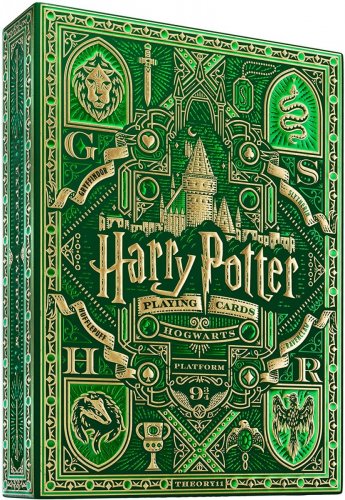 Аксессуары - Игральные Карты Theory11 Harry Potter Slytherin Edition (Гарри Поттер Слизерин) Green