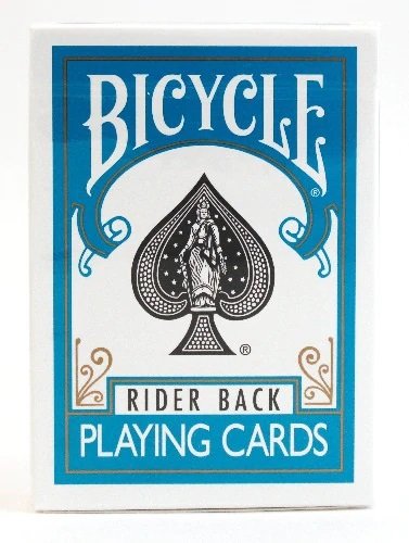 Аксессуары - Игральные Карты Bicycle Rider Back Turquoise