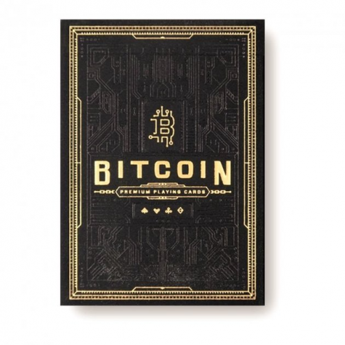 Аксессуары - Игральные Карты Bitcoin Playing Cards - Black Edition