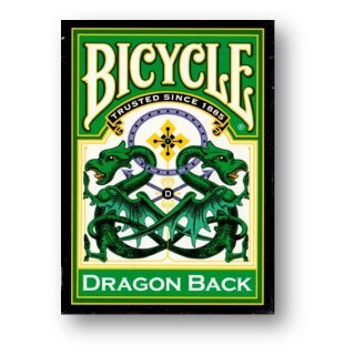 Аксессуары - Игральные Карты Bicycle Dragon Back Green