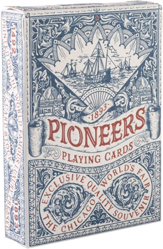 Аксессуары - Гральні Карти Ellusionist Pioneers Blue Marked