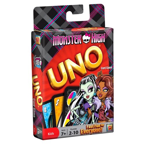 Настольная игра - UNO Monster High (Уно Школа Монстрів)