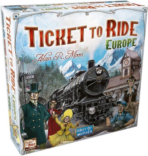 Настольная игра - Ticket to Ride: Europe (Билет на Поезд: Европа, Квиток на Потяг: Європа) ENG