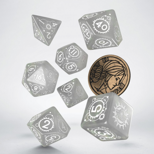 Аксессуары - Набор Кубиков The Witcher Dice Set. Ciri - The Lady of Space and Time (Dice)