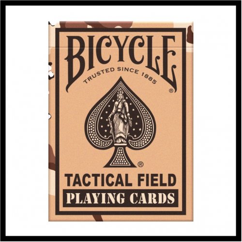Игральные карты - Игральные Карты Bicycle Tactical Field v2 std.index brown