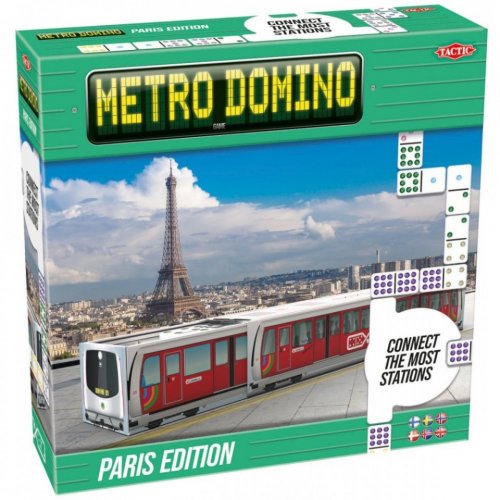 Настольная игра - TACTIC Метро Доміно. Париж (Tactic Metro Domino. Paris) ENG