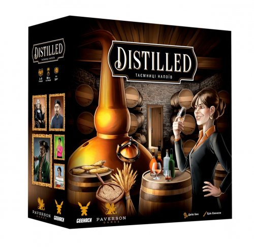 Предзаказы - Distilled. Таємниці Напоїв Kickstarter Edition (Distilled. Тайны Напитков) UKR